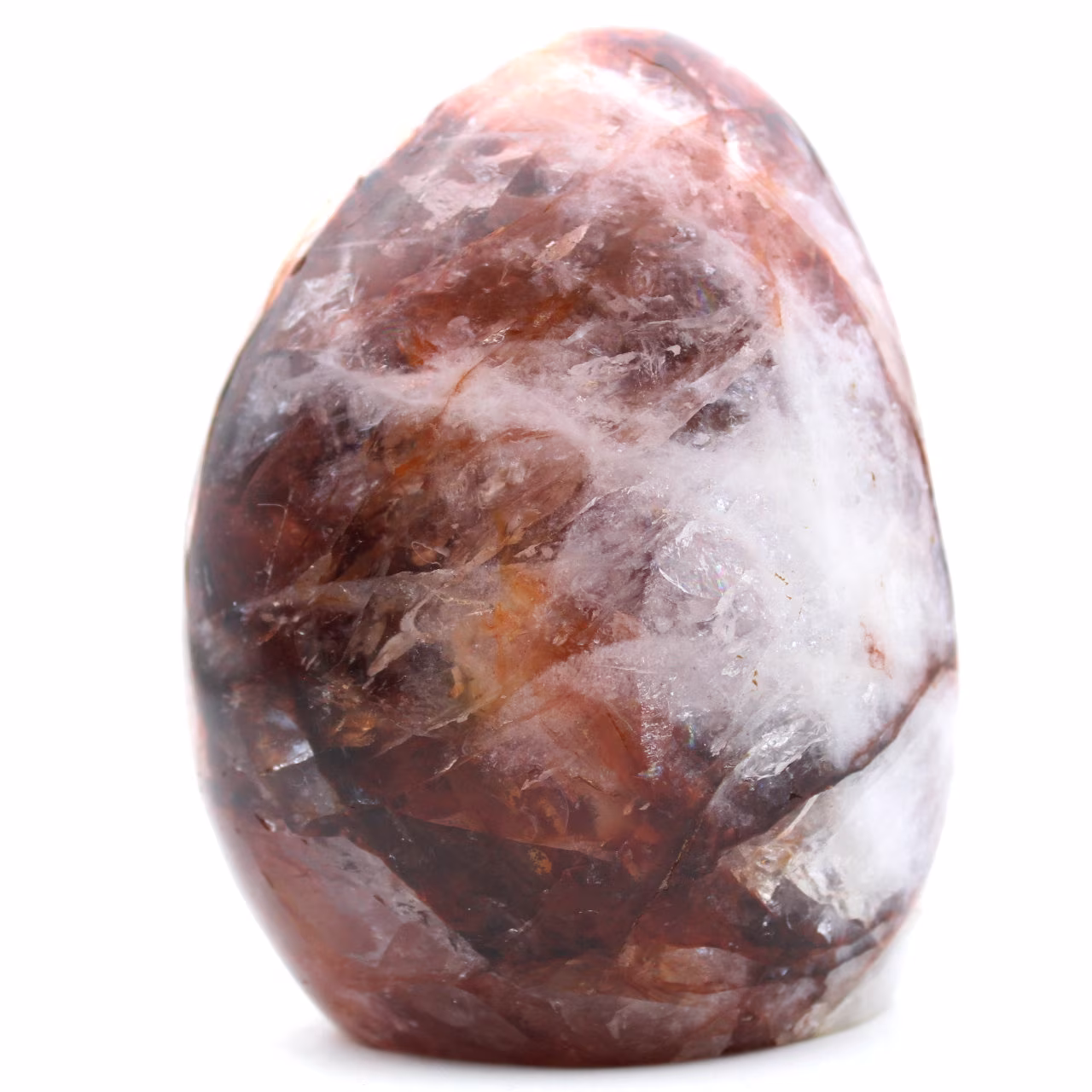 Piedra de cuarzo hematoide de Madagascar