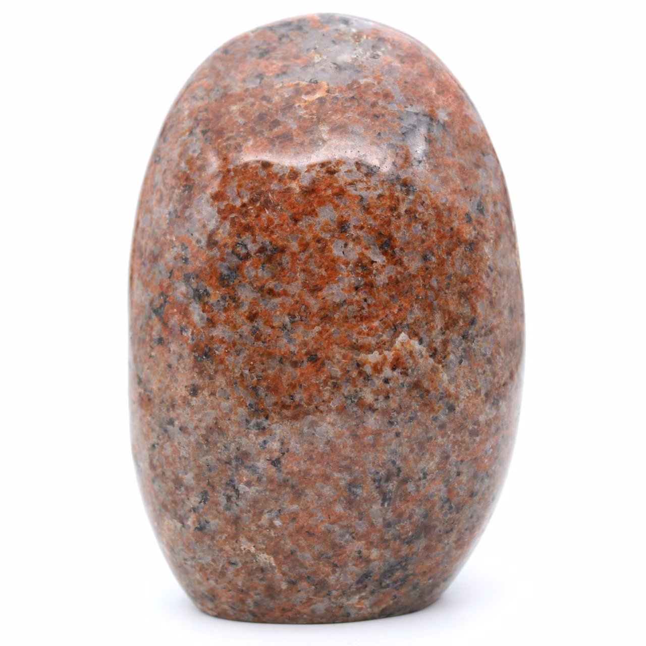 Gepolijste oranje dolomiet uit Madagascar
