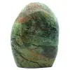 Gepolijst natuurlijk chrysopraasblok - 0