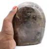 Zwarte maansteen microline siersteen uit Madagascar - 1