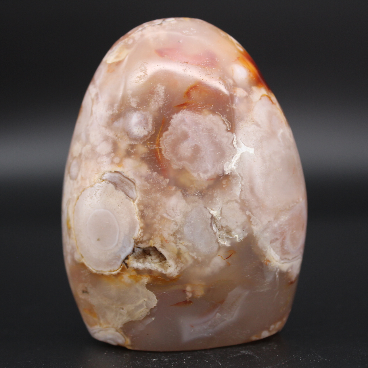 Natuurlijke bloemagaat voor ornament