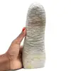 Decoratief natuurlijk grijs lint jaspis - 0