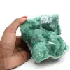 Gekristalliseerd natuurlijk groen fluoriet 1,5 kilo - 0