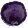 Violette agaatsteen uit Brazilië - 0