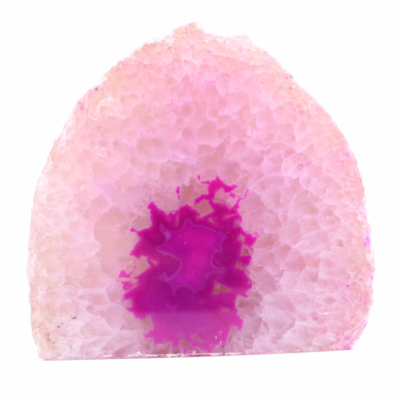 Natuurlijke decoratieve roze agaat