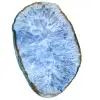 Schijfje blauwe agaat - 0