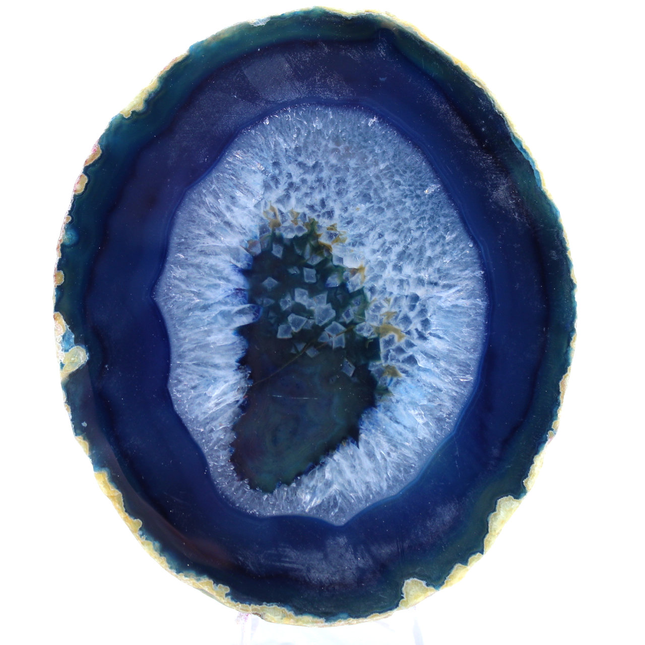 Blauwe agaat decoratie