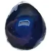 mineraal blauwe agaat - 0