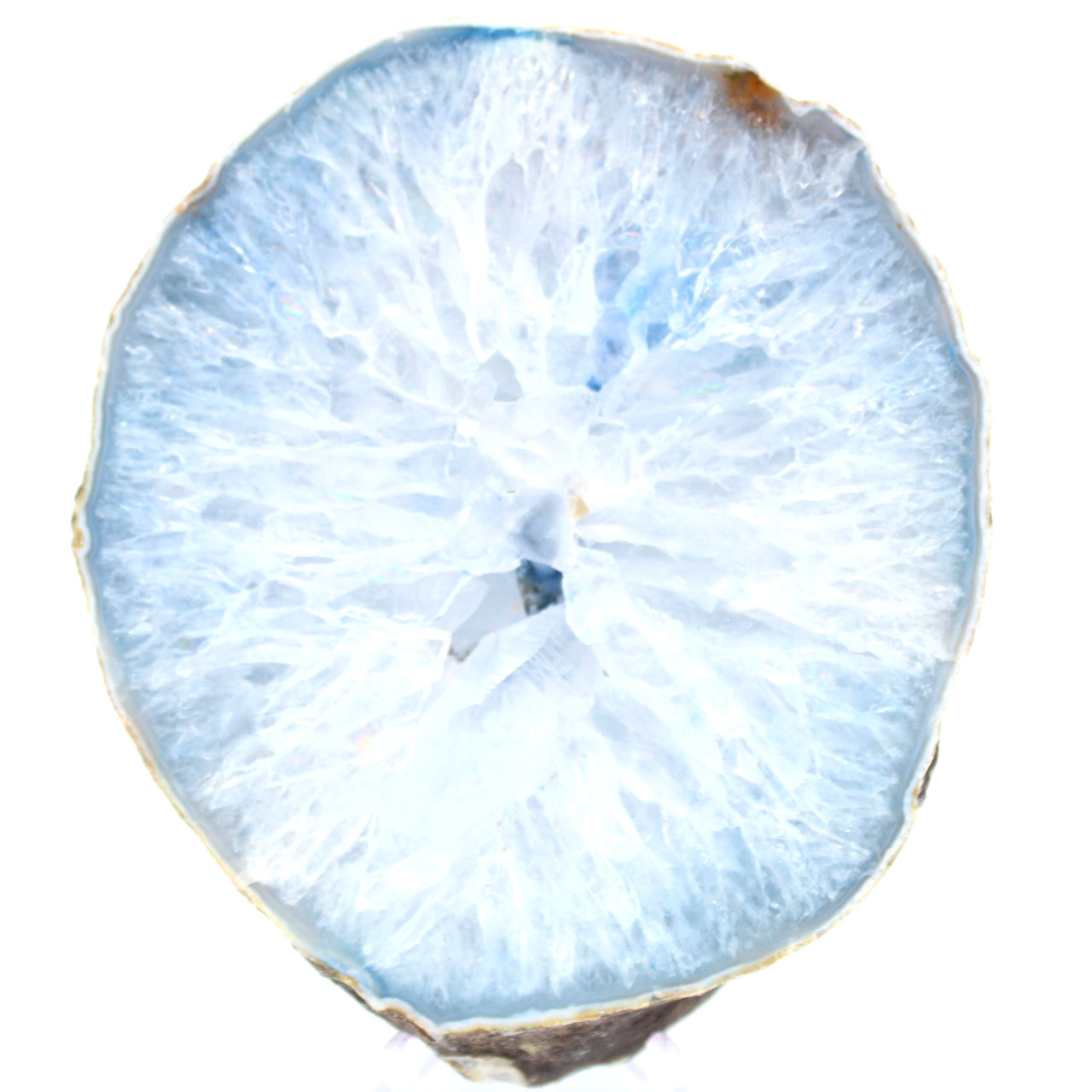 sier blauwe agaat