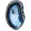 Plakje mineraal blauwe agaat - 0