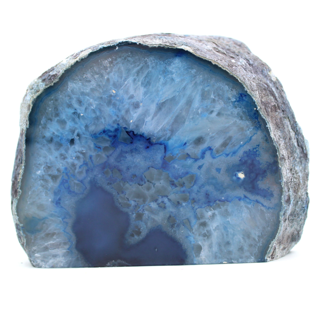 decoratieve blauwe agaat
