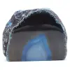 Mineraal blauwe agaat decoratie - 0