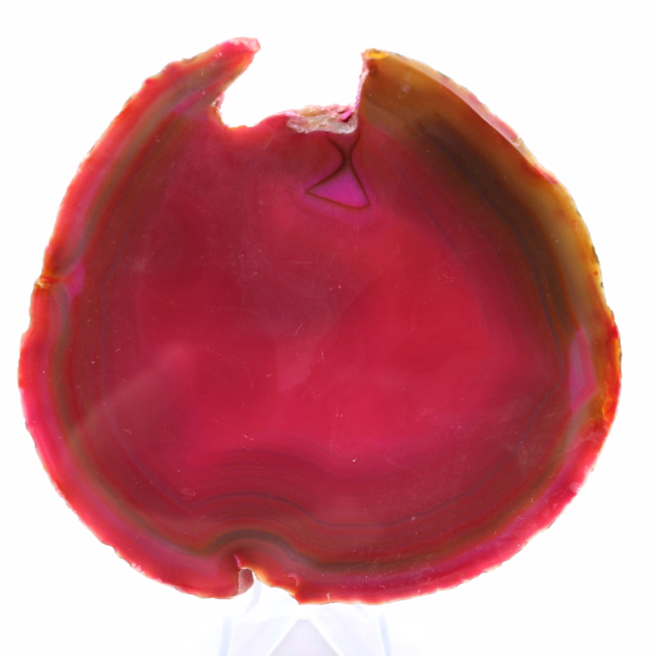 roze agaat uit brazilië