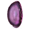 Decoratieve steen in roze agaat - 0