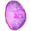 roze agaat steen - 0