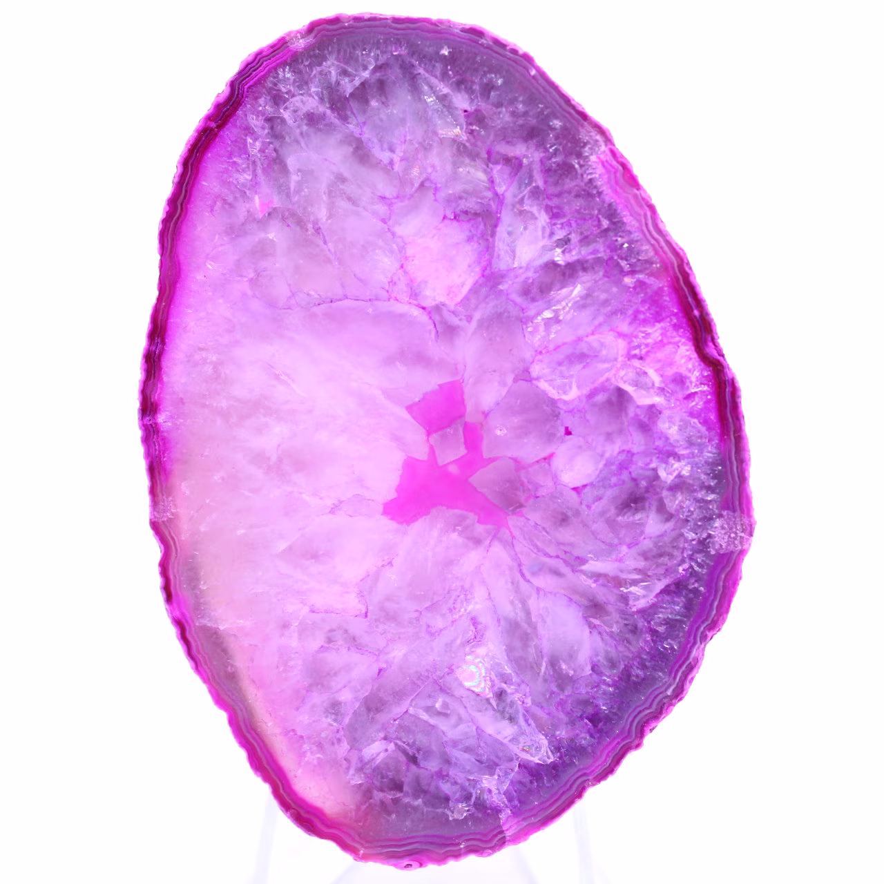 roze agaat steen