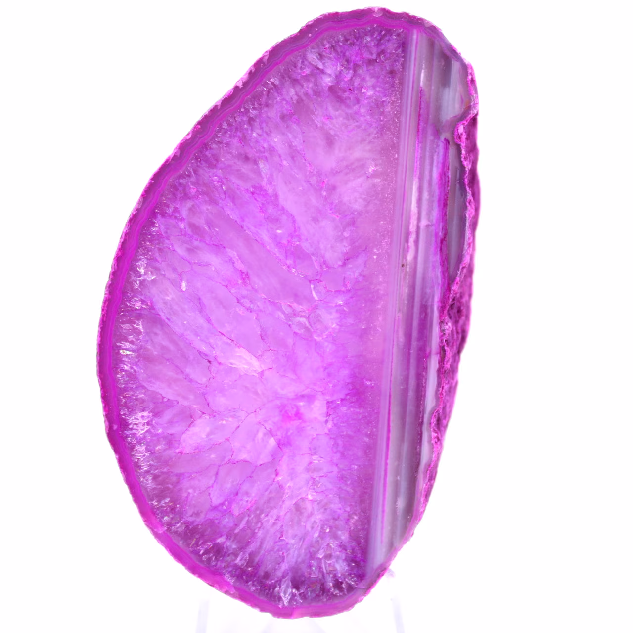 Plakje roze sieragaat