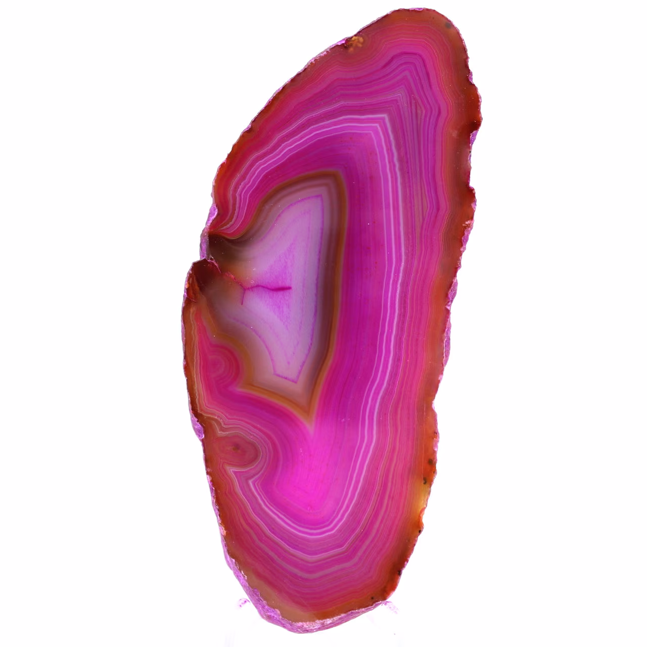Minerale roze agaat decoratie