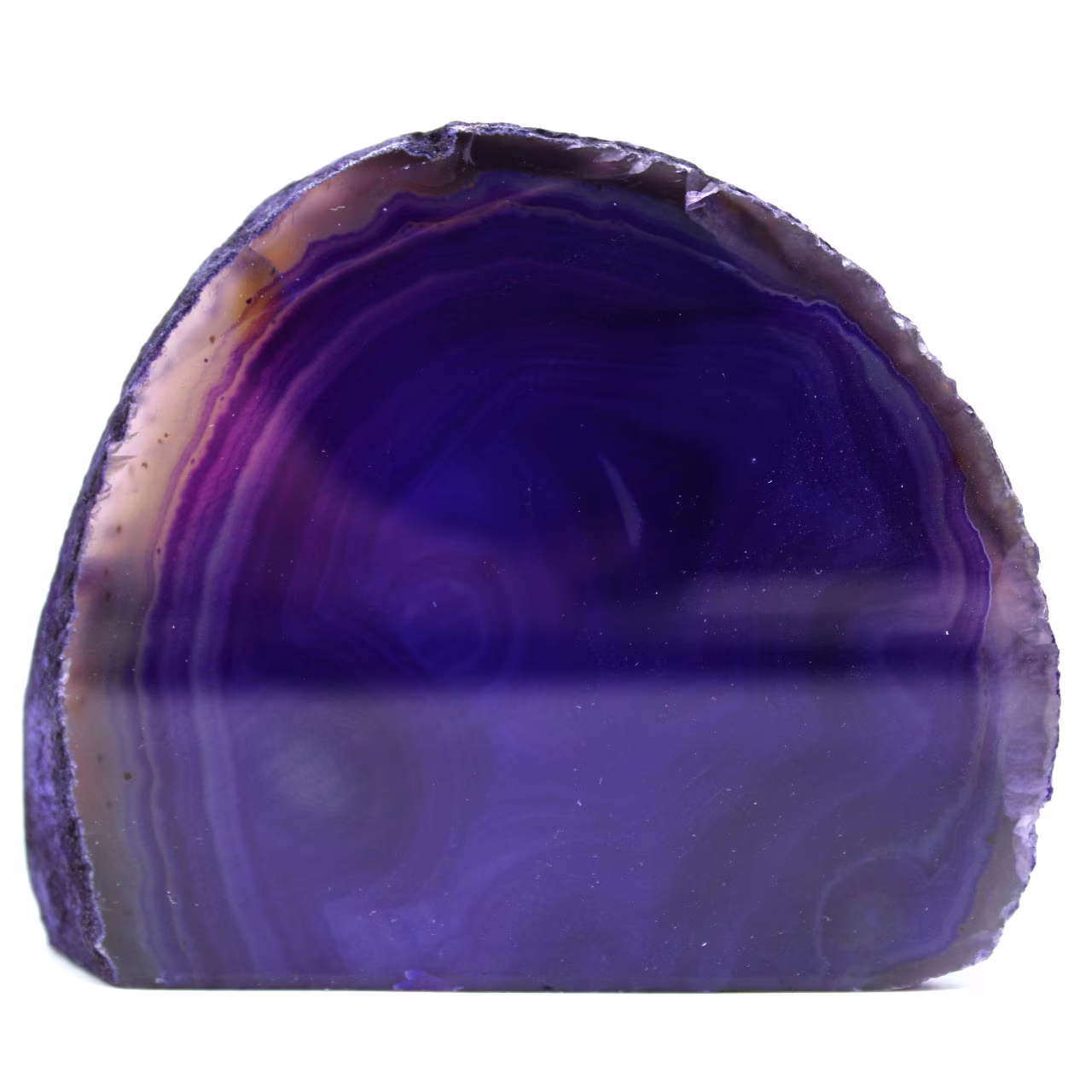 Decoratieve paarse agaat om te leggen