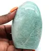 Gepolijst Amazoniet uit Madagascar - 0