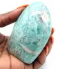 Steen gepolijst in Amazoniet - 0