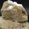 Natuurlijk calciet en pyriet - 4
