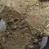 Natuurlijk calciet en pyriet - 5