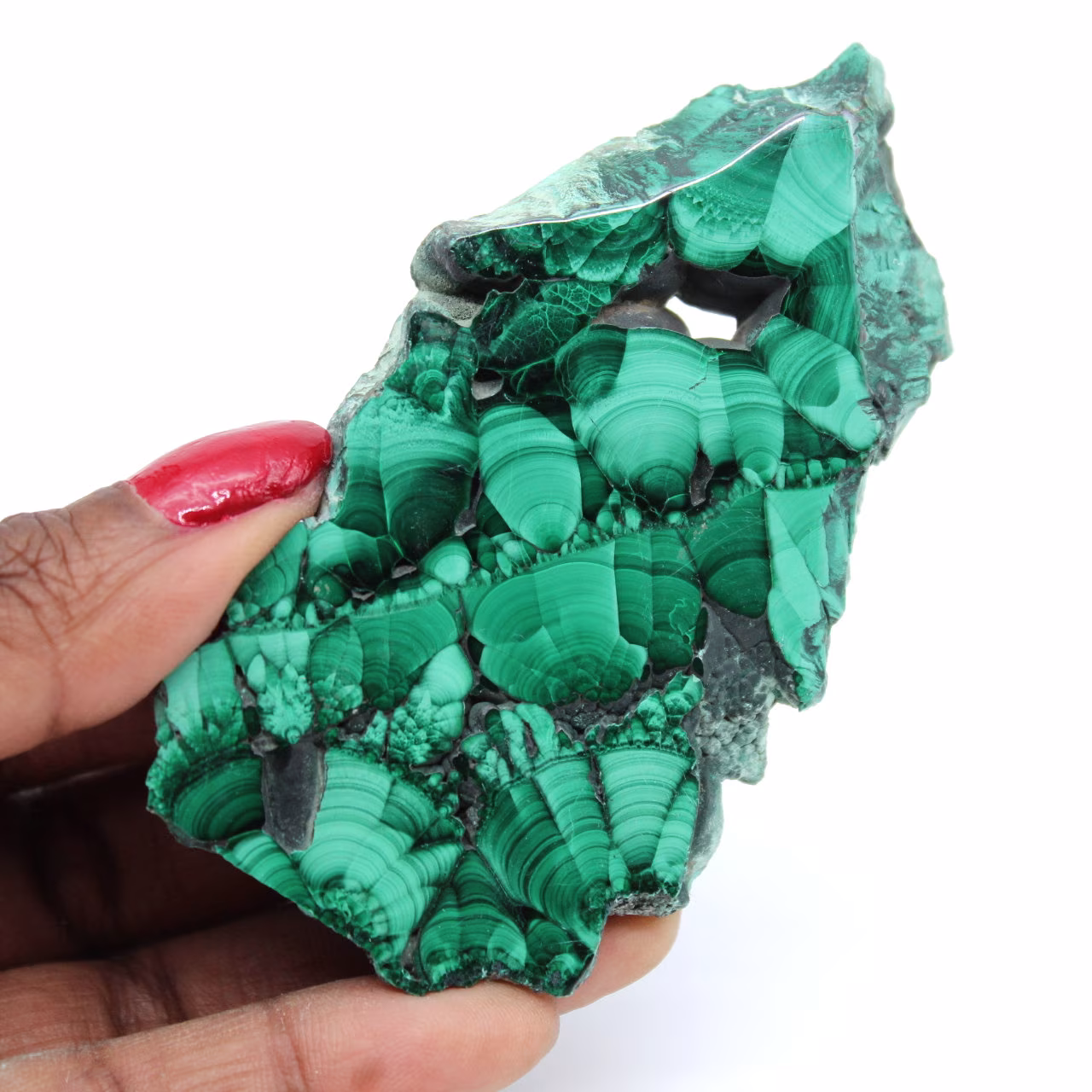 Tranche de malachite