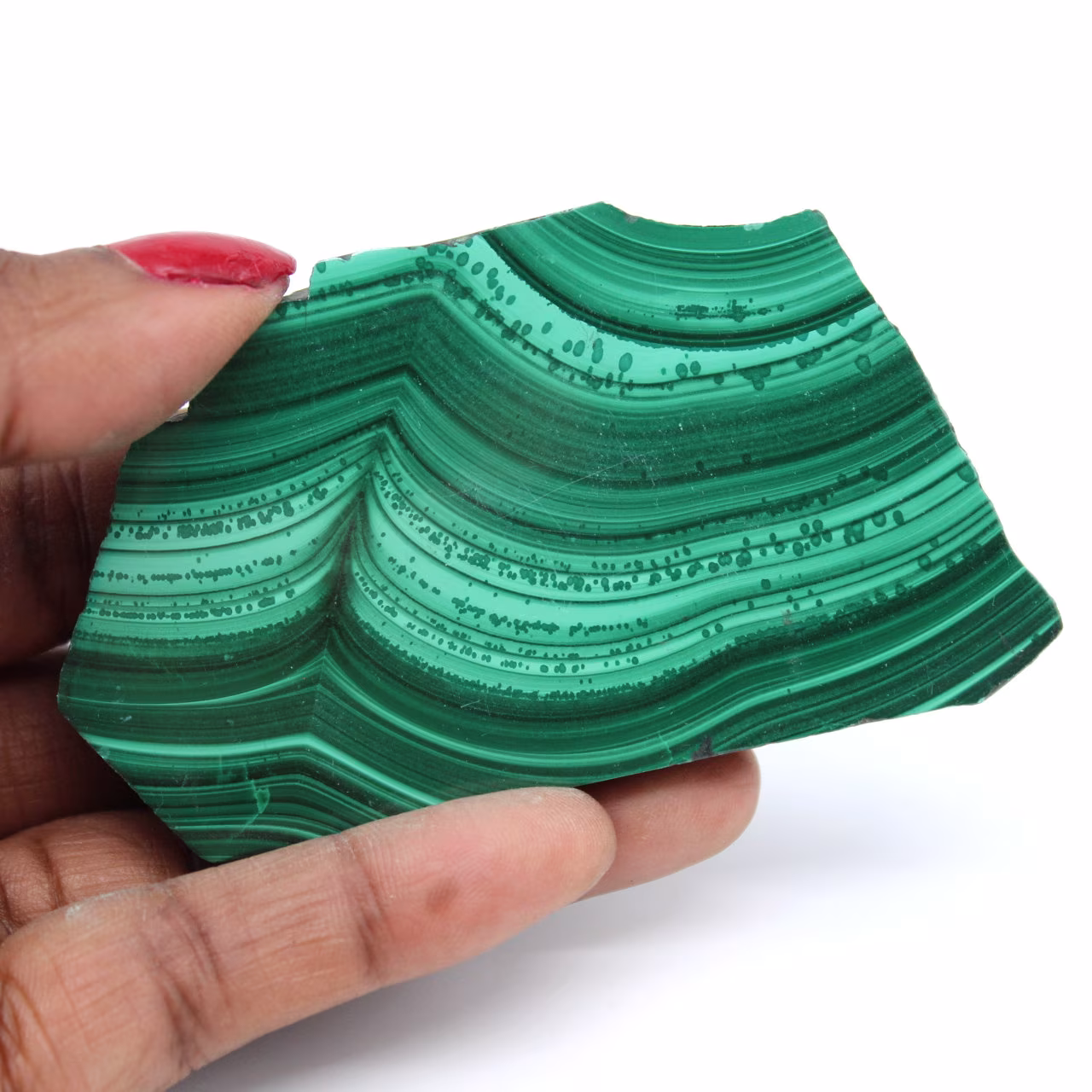 Malachite tranche poly
