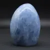 Blauwe calciet gepolijste steen - 0