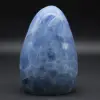 Blauwe calciet gepolijste vrije vorm - 0