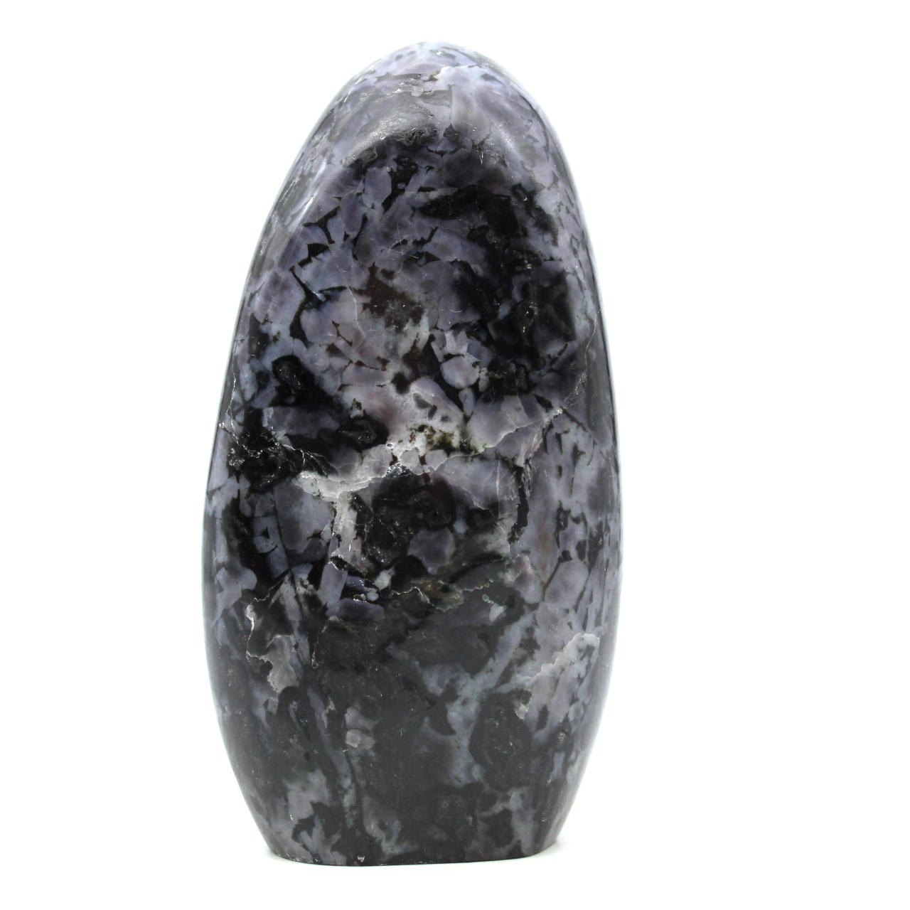 Natuurlijke indigo gabbro rock