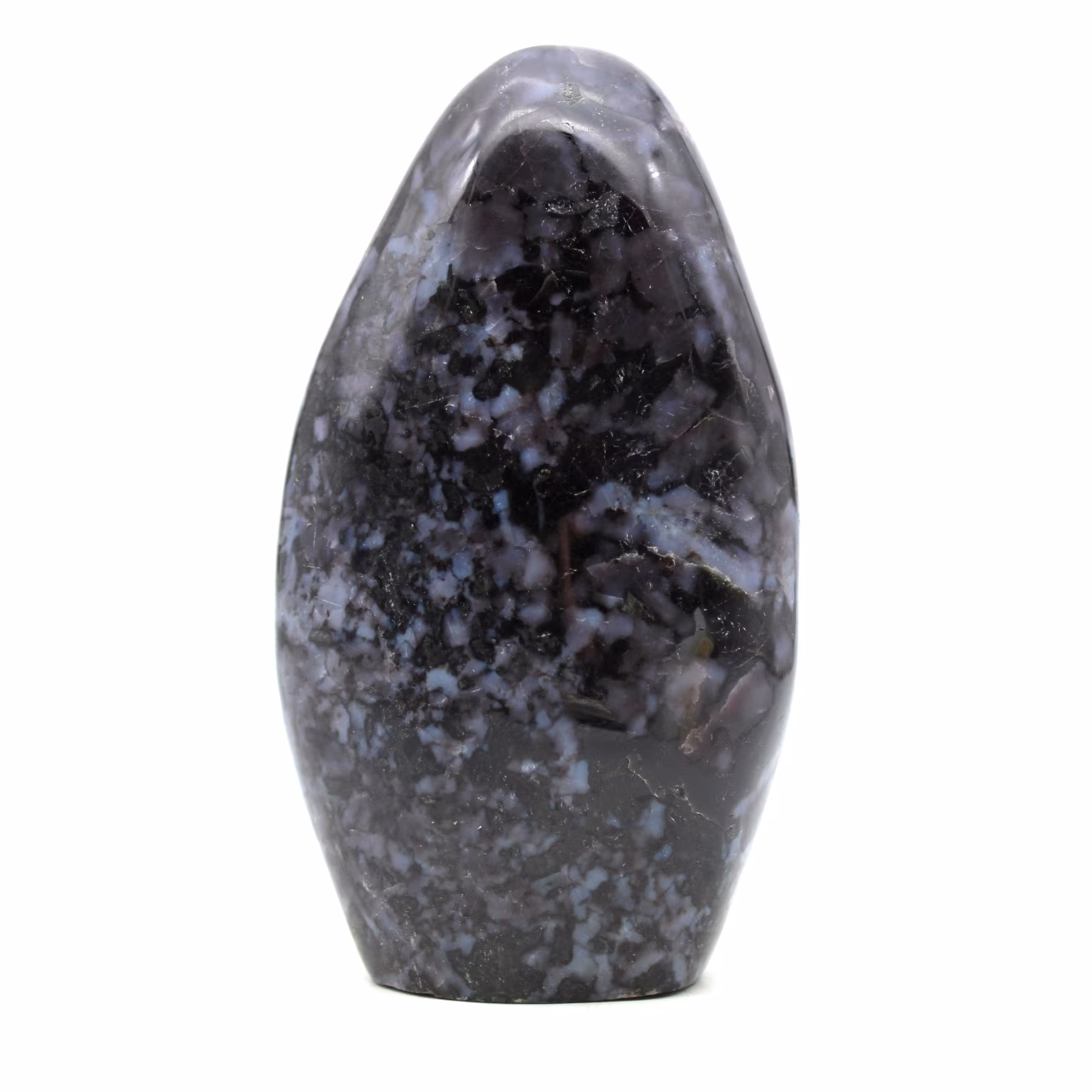 Gepolijste vrije vorm in indigo gabbro