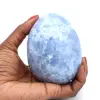 Blauw calciet mineraal ei - 0