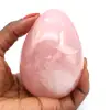 Rozenkwarts mineraal ei - 0