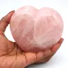 Hart van rozenkwarts - 0