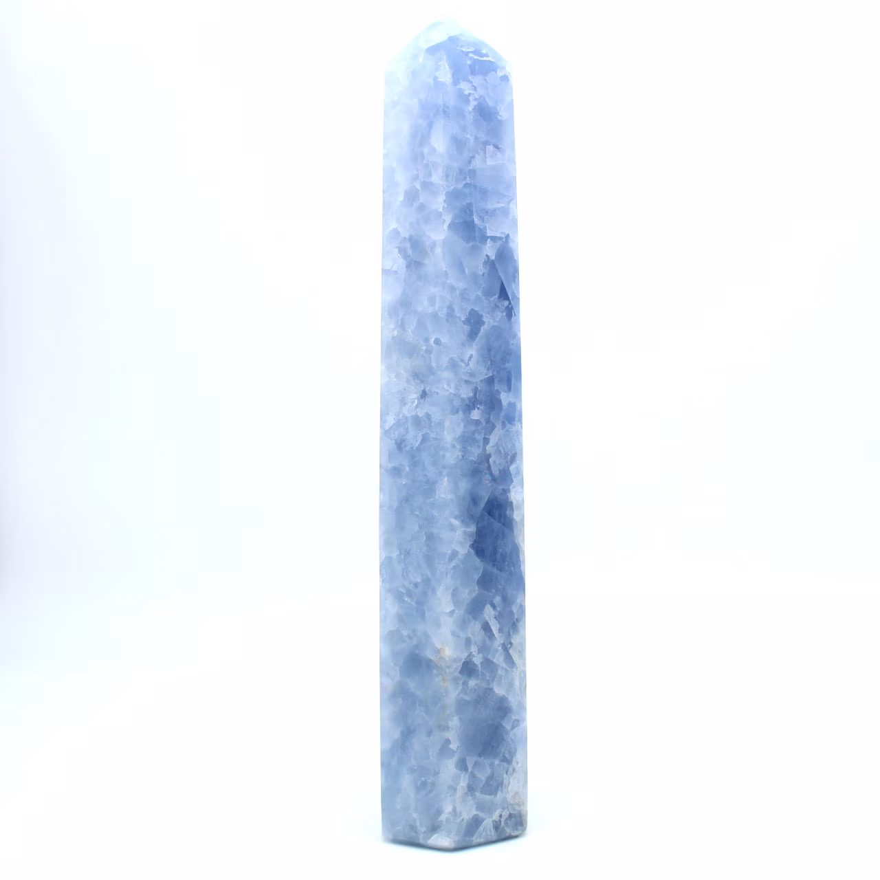 blauw calciet prisma