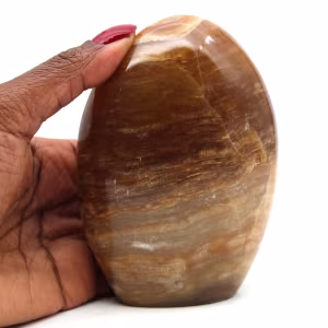 Decoratieve natuurlijke honing calciet
