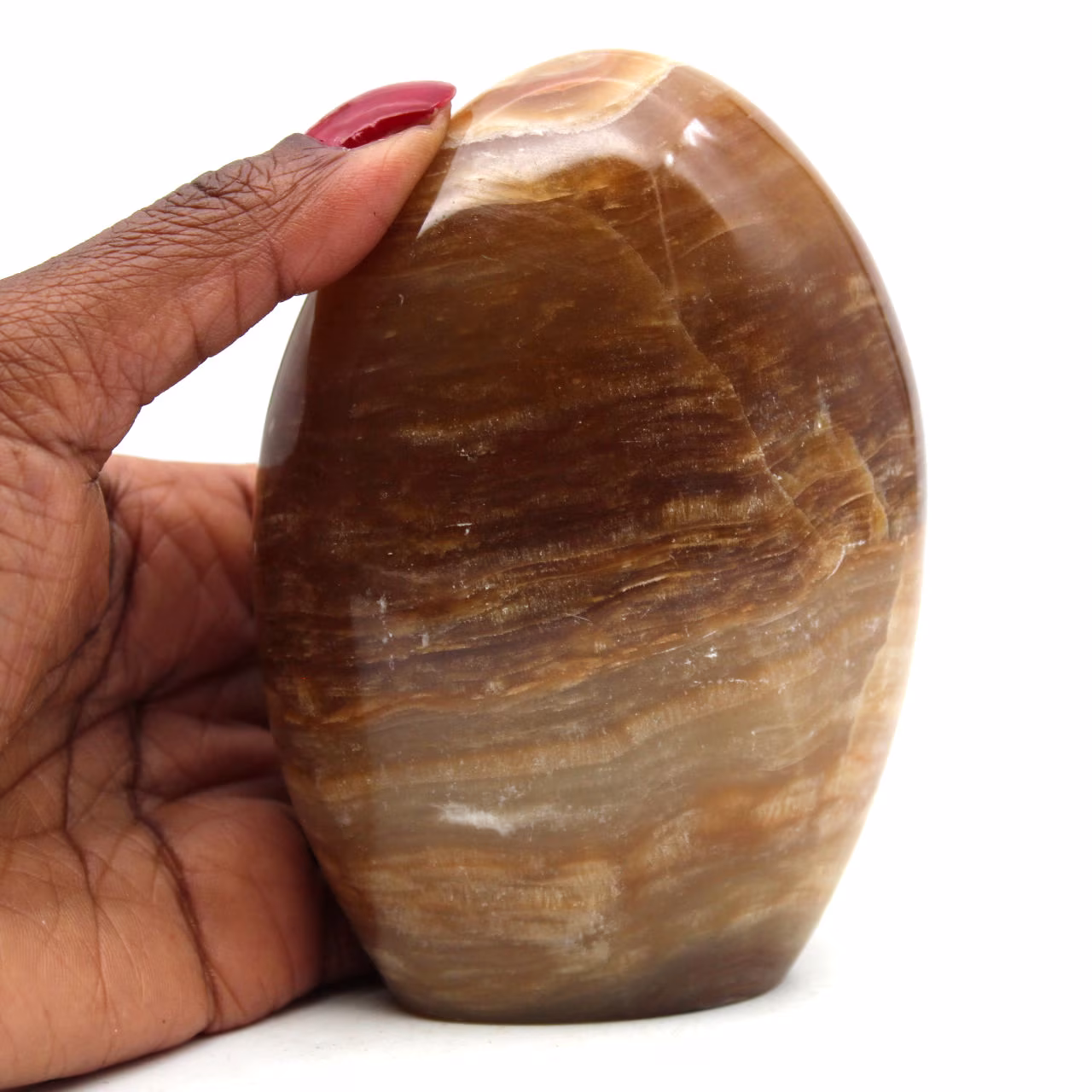 Decoratieve natuurlijke honing calciet