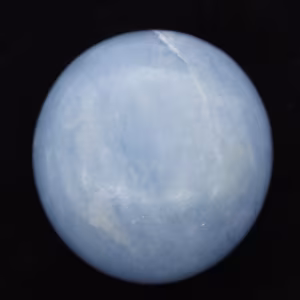 Blauwe calciet steentjes