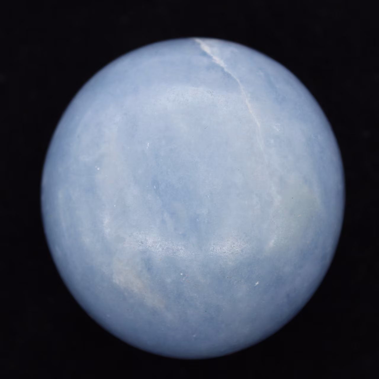 Blauwe calciet steentjes