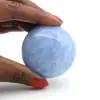Blauwe calciet steentjes - 1