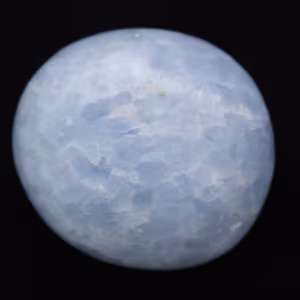 Blauwe calciet steentjes