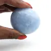 Blauwe calciet steentjes - 1