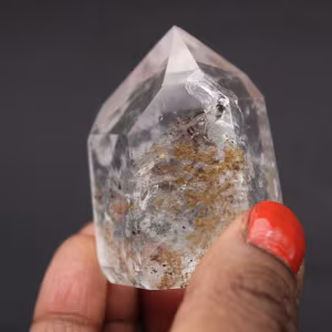 Bergkristal prisma met opname
