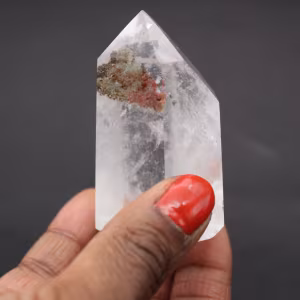 Bergkristal prisma met opname