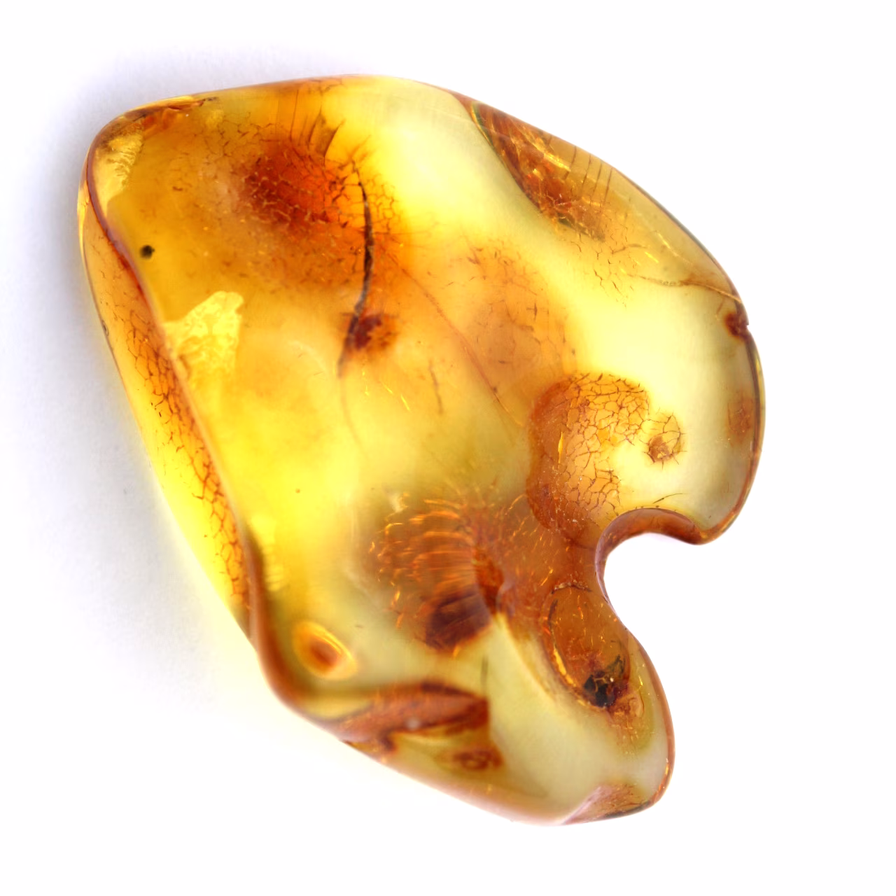 Lichtgeel amber
