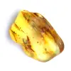 Gepolijst geel amber - 0