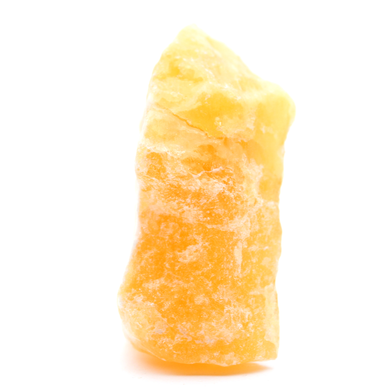 Ruwe oranje calciet