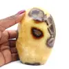 Gepolijste septaria-steen uit madagaskar - 0